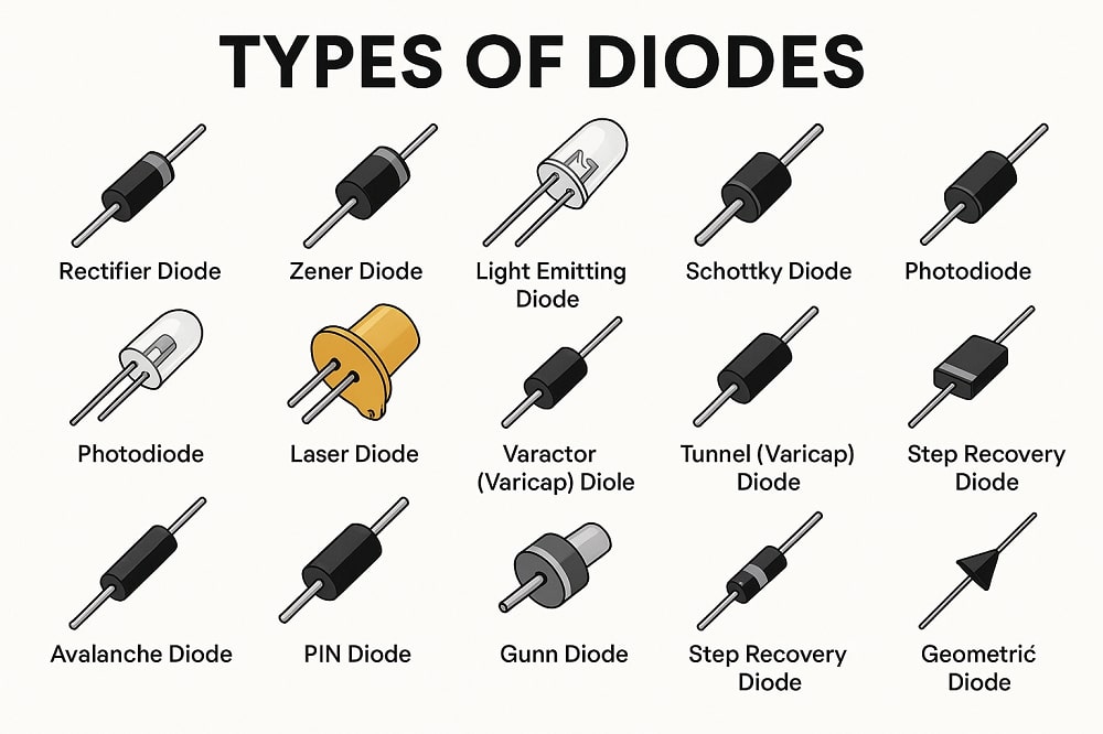 Types of Diodes Image